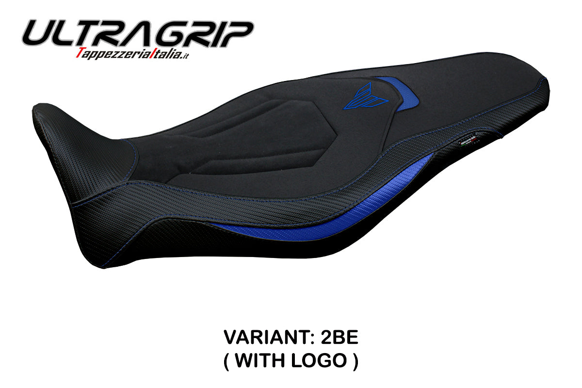 Yamaha MT-09 FZ09 2021-2023 Seat Cover Tappezzeria Italia TPZ Ultragrip in Blue and Black