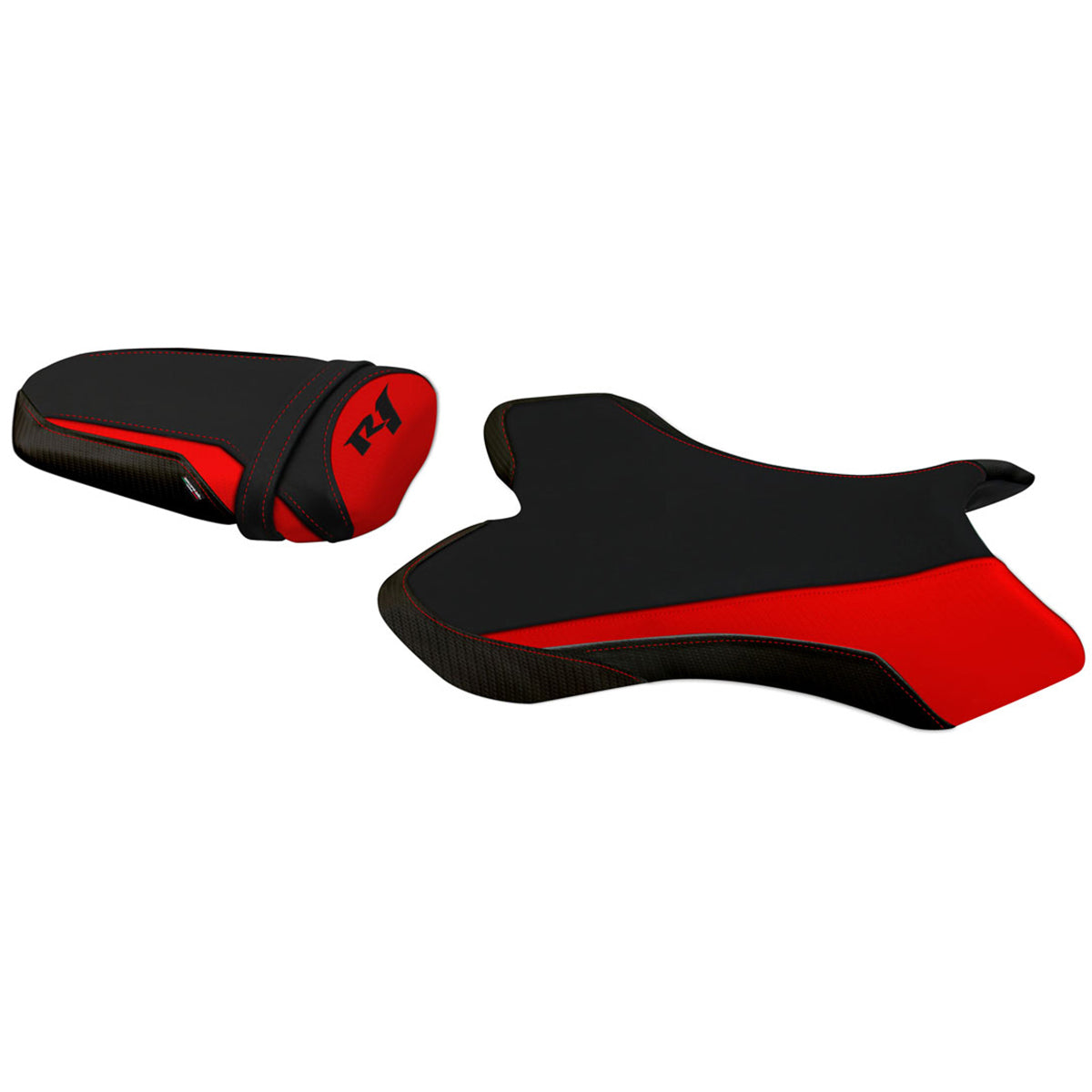 Yamaha YZF R1 2004-2006 Seat Cover Tappezzeria Italia TPZ in Red and Black
