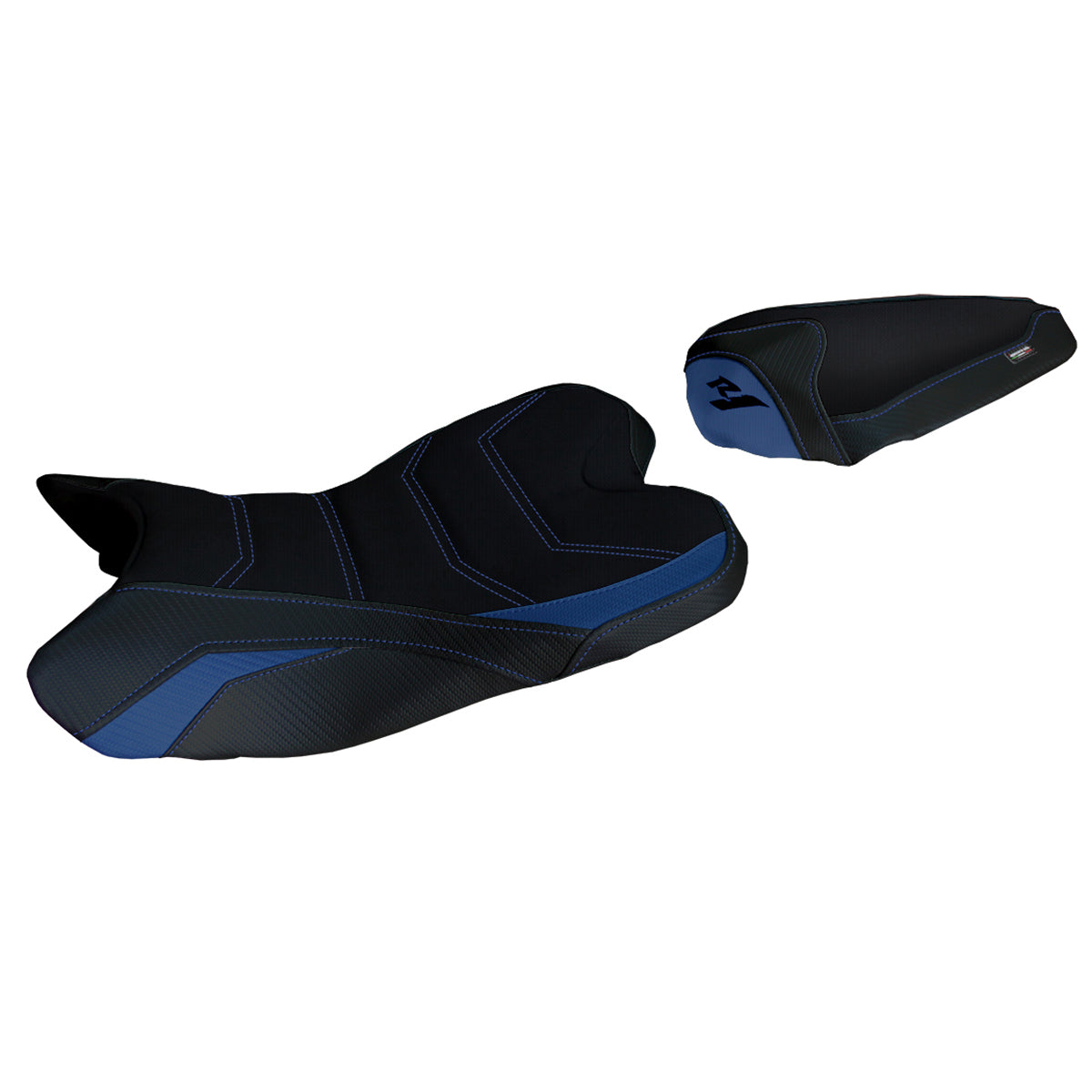 Yamaha YZF R1 2009-2014 Seat Cover Tappezzeria Italia TPZ Comfort in Blue