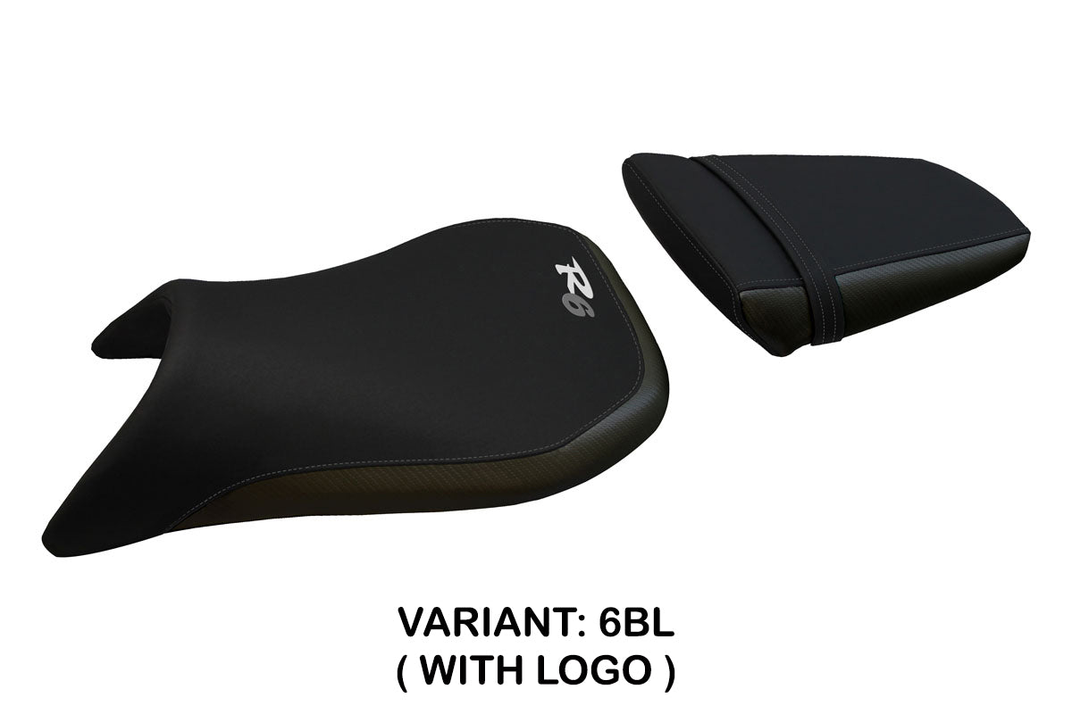 Yamaha YZF R6 2003-2005 Seat Cover Tappezzeria Italia TPZ in Black