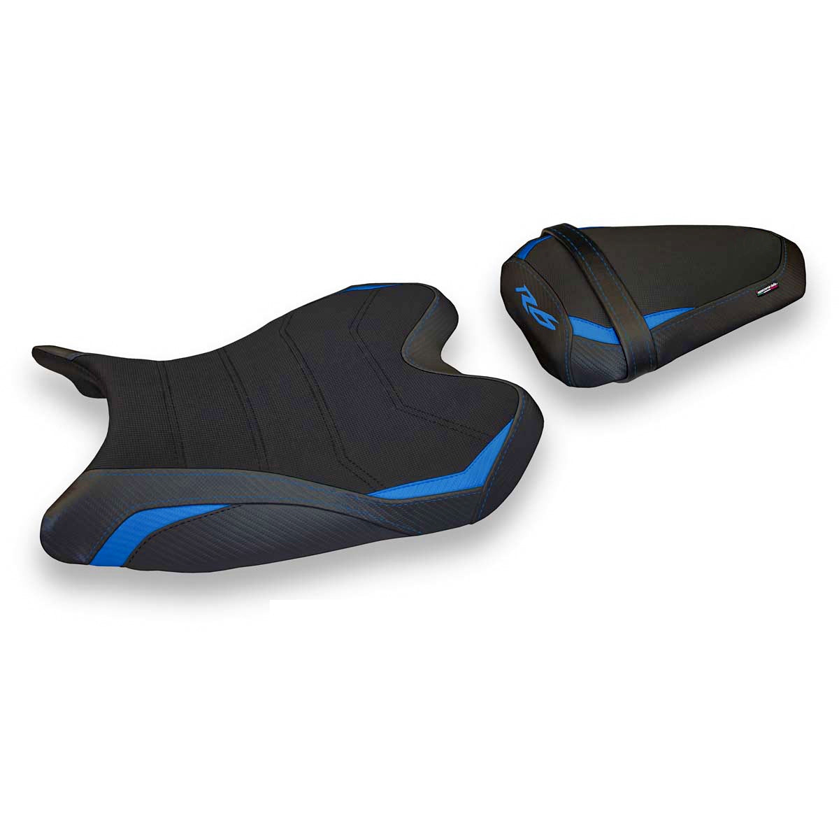 Funda de asiento Yamaha YZF R6 2008-2016 Tappezzeria Italia TPZ Comfort en azul
