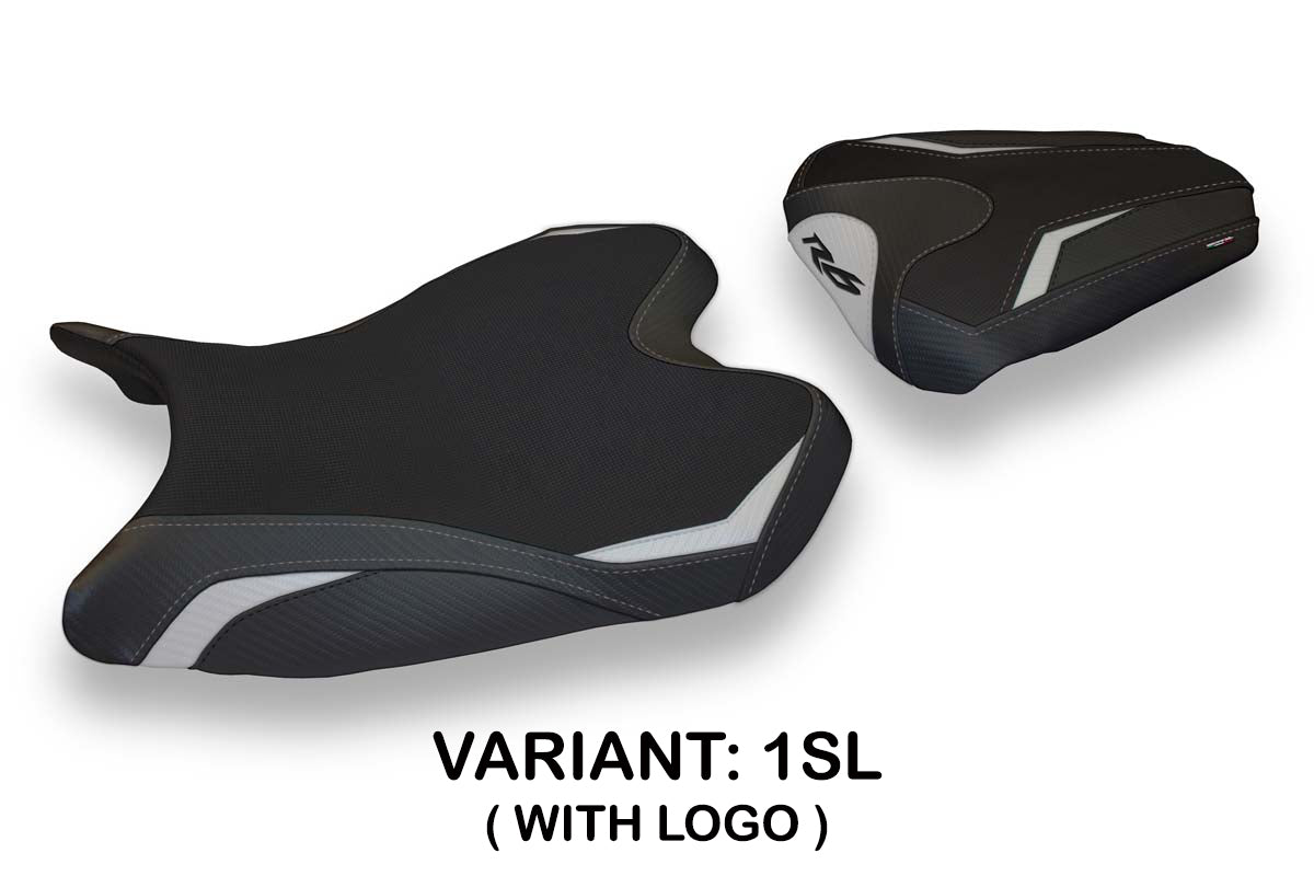 Yamaha YZF R6 2008-2016 Seat Cover Tappezzeria Italia TPZ in Silver and Black