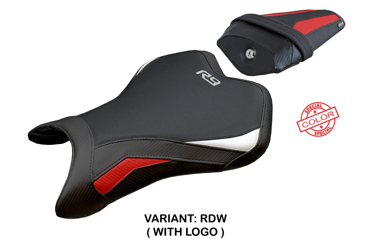 Yamaha R9 2025 Seat Cover Tappezzeria Italia TPZ Red White Black