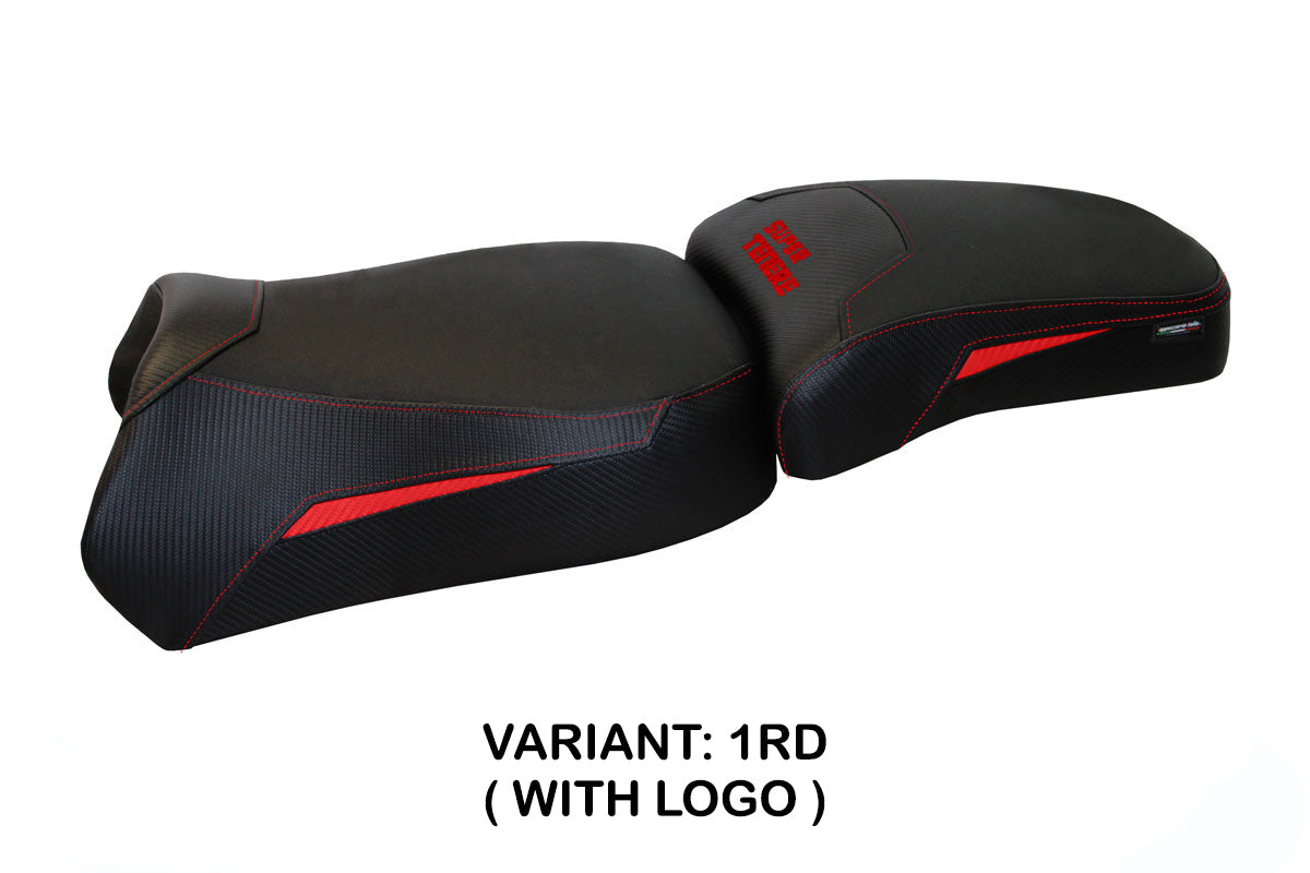 Yamaha Super Tenere 1200 2010-2020 Seat Cover Tappezzeria Italia TPZ in Red and Black