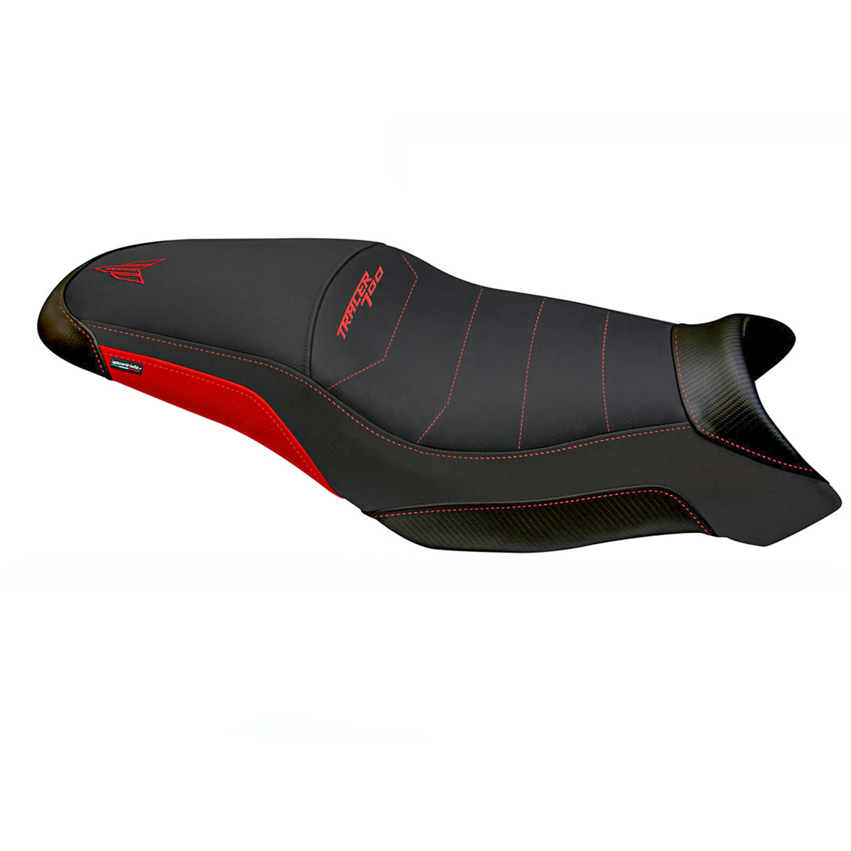 Funda de asiento Yamaha Tracer 700 2016-2020 Tappezzeria Italia TPZ Comfort en rojo