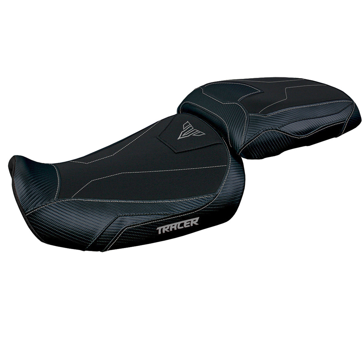 Funda de asiento Yamaha Tracer 9 9GT 2021-2024 Tappezzeria Italia TPZ Comfort en negro
