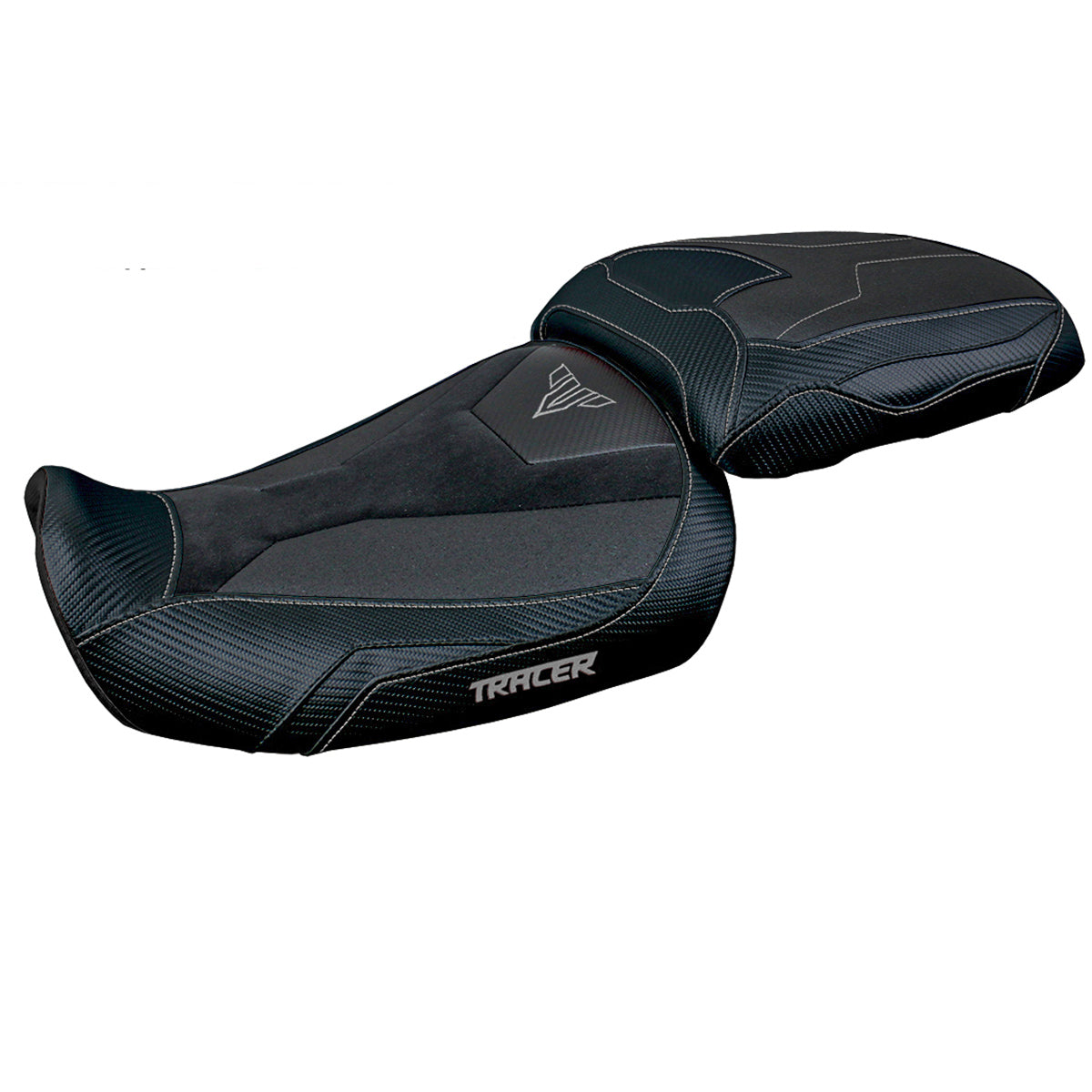 Funda de asiento Yamaha Tracer 9 9GT 2021-2024 Tappezzeria Italia TPZ Ultragrip en negro