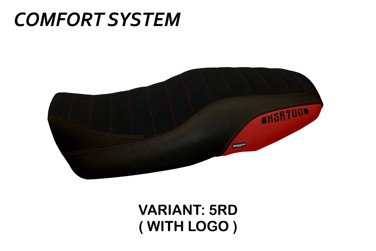 Yamaha XSR 900 2016-2021 Seat Cover Tappezzeria Italia TPZ Comfort in Red