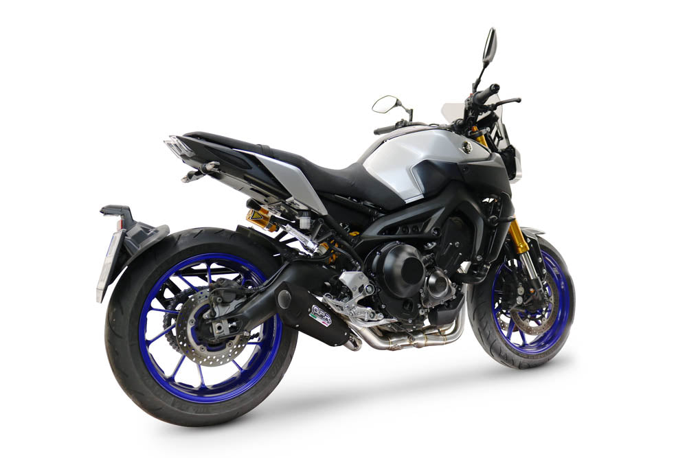 Yamaha Fj09 Tracer 2015-2016 Exhaust GPR Full System GP-Revo Black Titanium Low Level