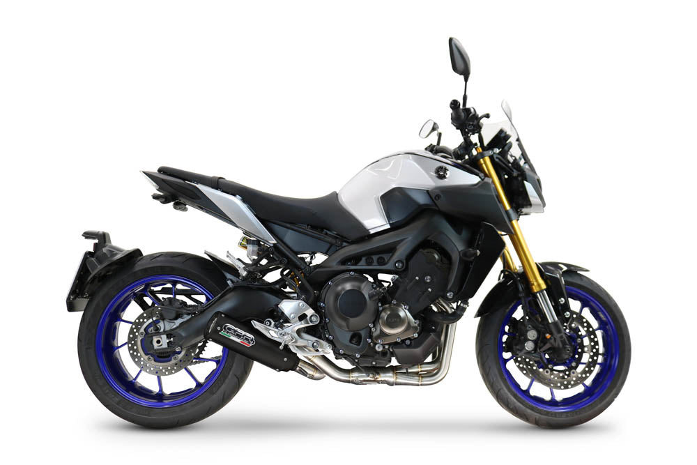 Yamaha XSR900 MT09 2016-2020 Exhaust GPR Full System M3 Black Titanium