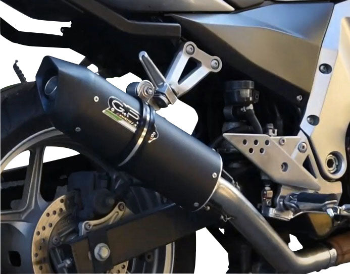 Kawasaki Z750 Z750S 2004-2006 Exhaust GPR Slip-on Furore Nero