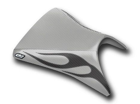 Funda de asiento delantero Luimoto | Edición Flame | Kawasaki Ninja ZX 6R 2003-2004