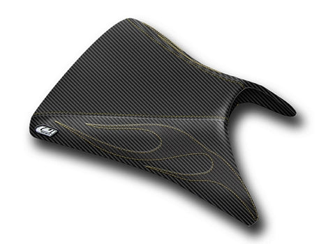 Funda de asiento delantero Luimoto | Edición Flame | Kawasaki Ninja ZX 6R 2003-2004