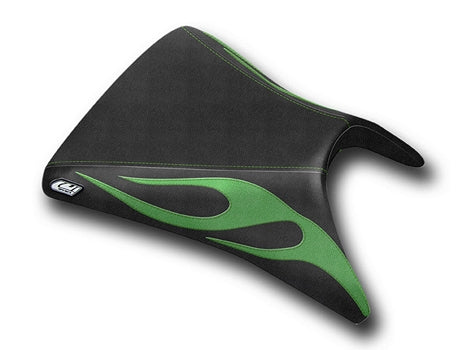 Funda de asiento delantero Luimoto | Edición Flame | Kawasaki Ninja ZX 6R 2003-2004