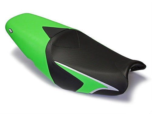 Funda de asiento de piloto Luimoto, edición deportiva para Kawasaki Ninja ZX-14R 2006-2011