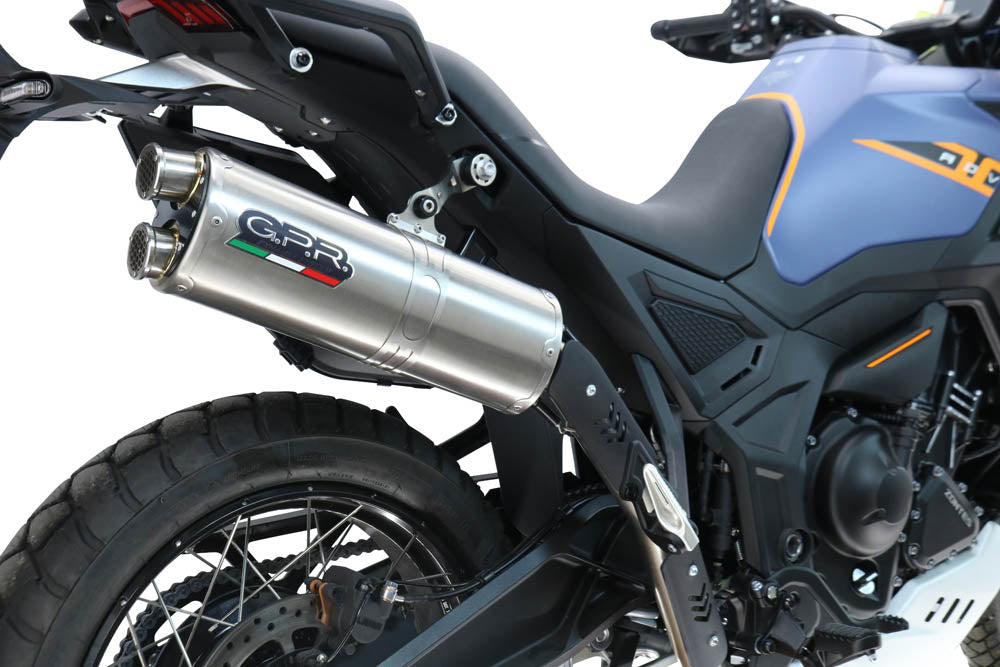 Zontes 703 F 2025-2026 Exhaust GPR Slip-on Dual Inox