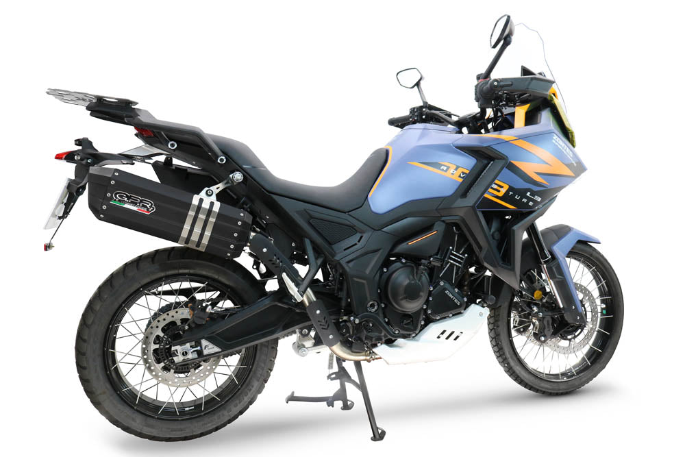 Zontes 703 F 2025-2026 Exhaust GPR Slip-on Hyper Sonic Titanium