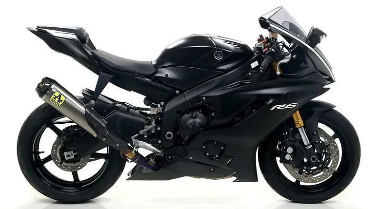 Sistema de escape completo Arrow Competition, titanio para Yamaha YZF-R6 2017-25 71217CKZ