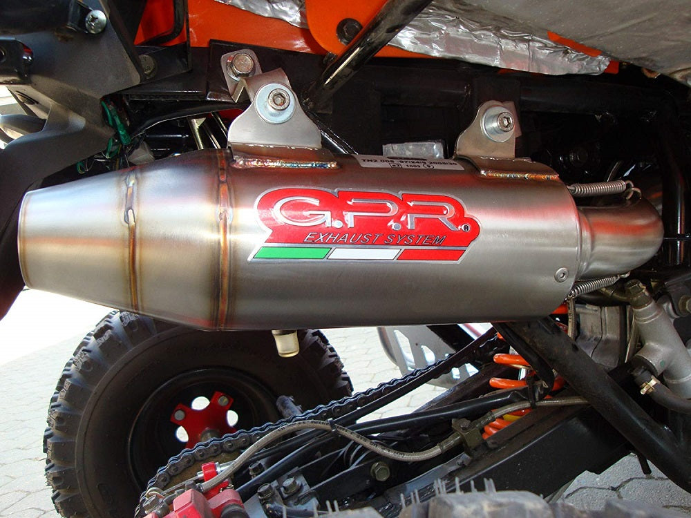 Adly 500 Hurricane S 2005-2024 Exhaust GPR Slip-on Deeptone Atv