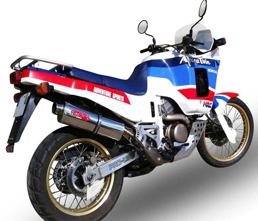 Honda Africa Twin 650 Rd03 1988-1989 Exhaust GPR Slip-on Trioval