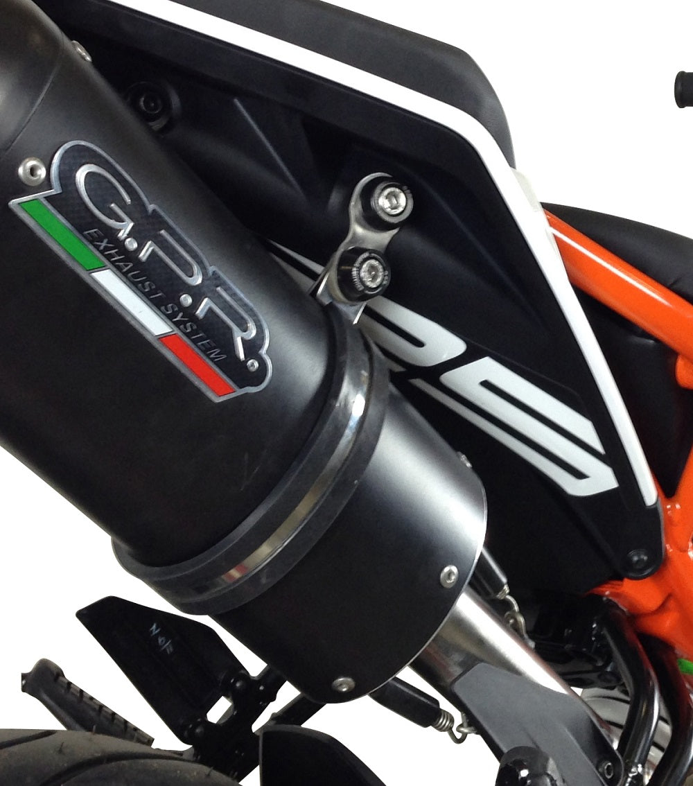 KTM 125 Duke 2017-2020 Exhaust GPR Slip-on Albus Evo4