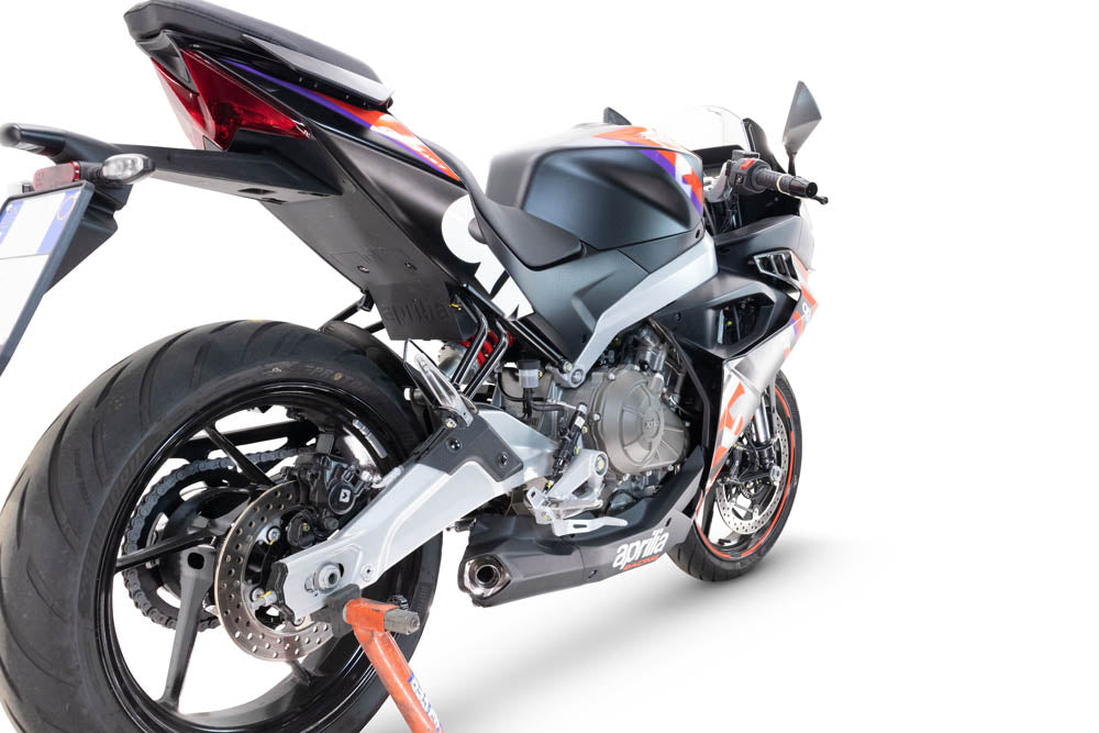 Aprilia RS457 2024-2026 Exhaust GPR Full System Ghost Inox