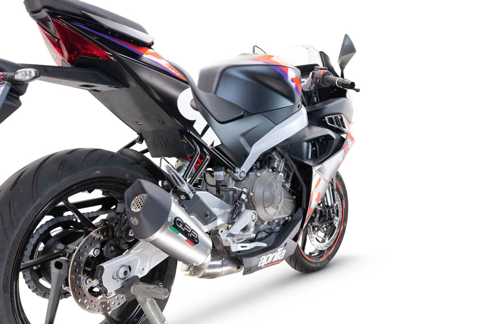 Aprilia Tuono 457 2024-2026 Exhaust GPR Full System Grand Prix Evo Titanium