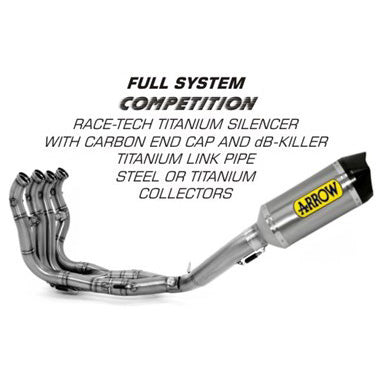 Escape Arrow Competition de titanio para BMW S1000RR 2015-2019 / S1000R 2014-2016 71140CKZ