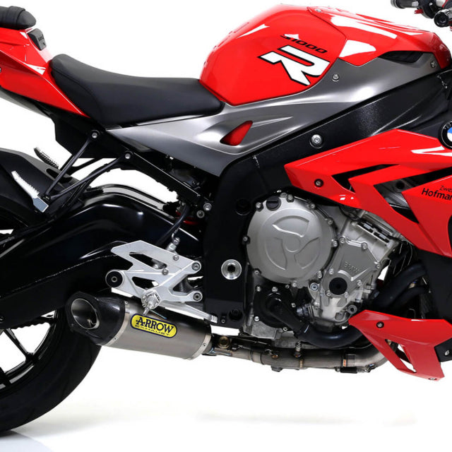 71145CKZ Escape Arrow Competition EVO de titanio para BMW S1000R 14-16