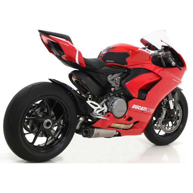 IN STOCK Arrow Panigale V2 955cc 2020 -2024/Streetfighter V2 22/24 Racing Titanium Work Exhaust (R+L) With Welded Stainless Steel Link Pipe 71160pk