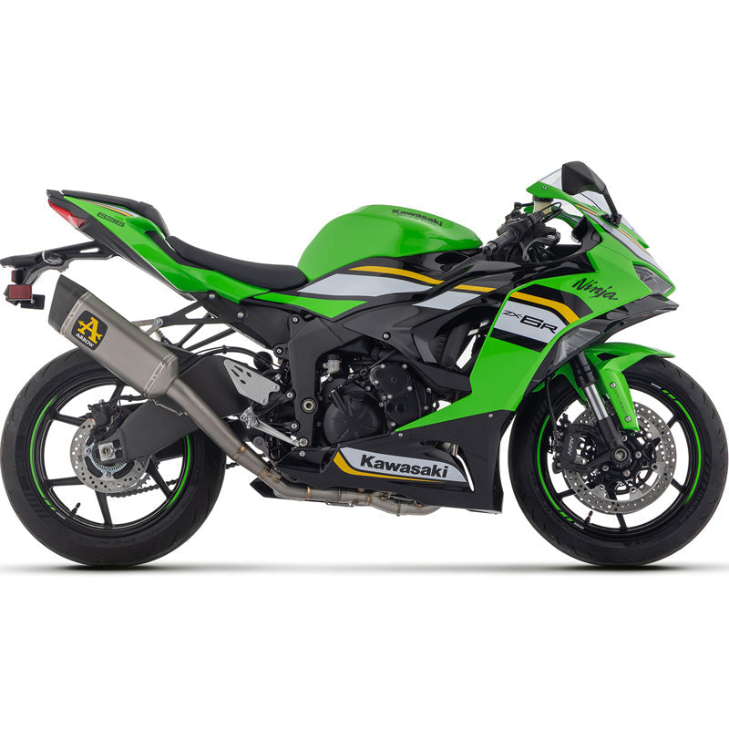 71209PTZ Arrow full Exhaust COMPETITION PISTA FULL Titanium for ZX-6R 636 2024-25