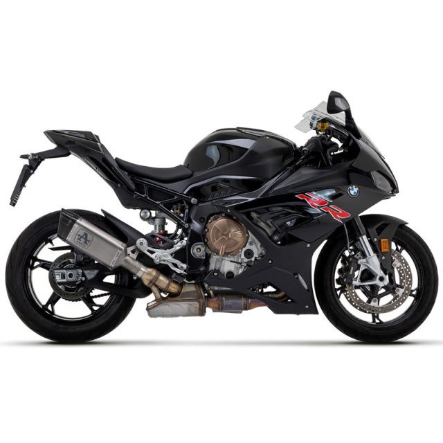 Escape deslizante Arrow Pista 71506PT de titanio para BMW M/S1000RR 20-25