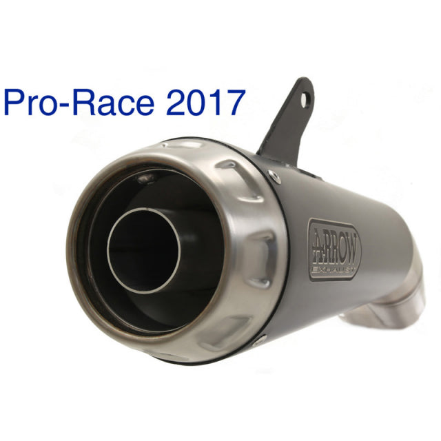 Escape deslizante Arrow Pro-Race, Nichrome Dark para Yamaha YZF-R3 /MT03 2017-2025 71831PRN