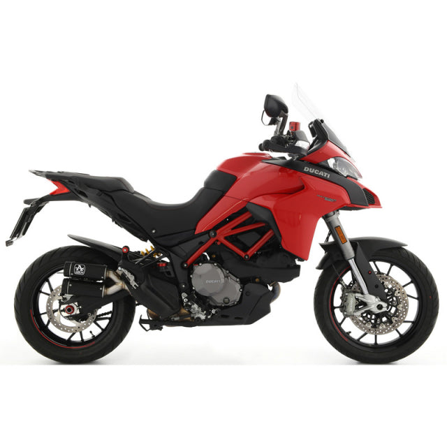 Escapes Arrow Rebel Slip-on, Nichrome Dark para Ducati Multistrada 950 19-20 71923RBN