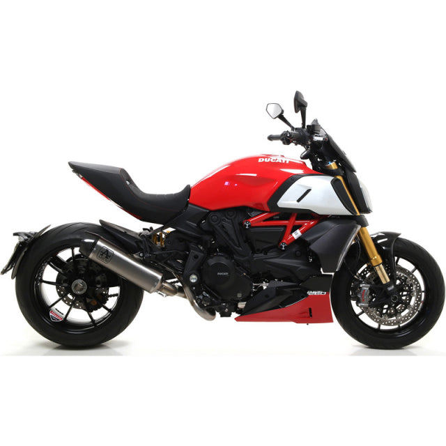 Escape de titanio Arrow Ducati Diavel 1260s 19-20 homologado Indy Race 71924pk