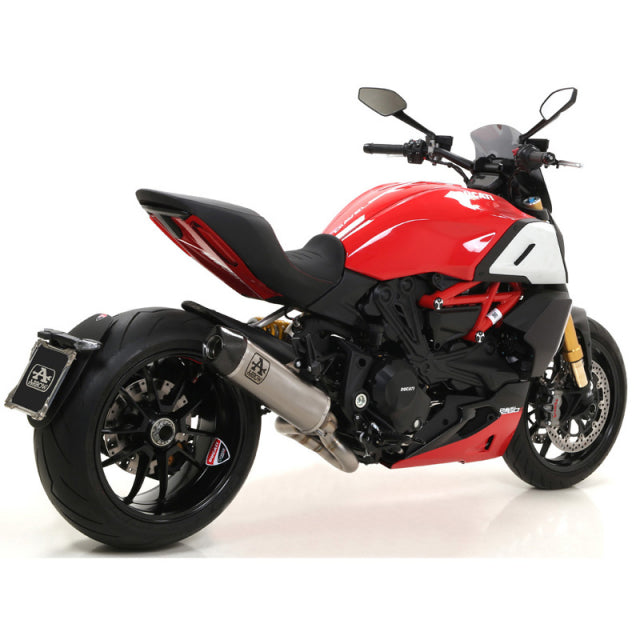 Escape de titanio Arrow Ducati Diavel 1260s 19-20 homologado Indy Race 71924pk