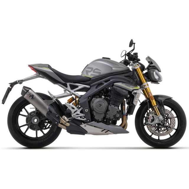 71955PK Escape Arrow Race-Tech Slip-on, titanio para Triumph Speed Triple 1200 RS 21-24