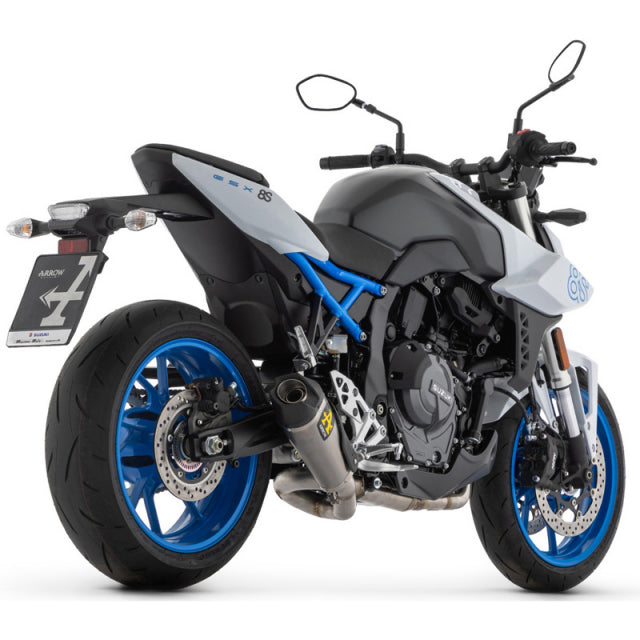 71956PKW Arrow Suzuki GSX-8S 2023-2024-2025 Works Titanium Sistema de escape completo, titanio
