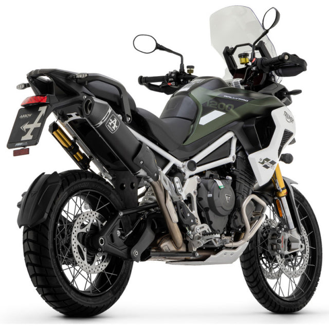 Escape deslizante Arrow Veloce Racing 72002VAN para Triumph Tiger 1200 22-24