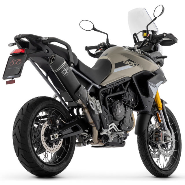 Escape deslizante Arrow Veloce Racing 72004VAN para Triumph Tiger 850/900 '20