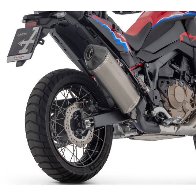 Escape deslizante Arrow Sonora 72512SK, titanio, para Honda Africa Twin CRF1100L 2020-2025
