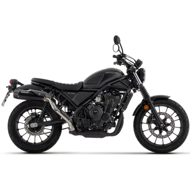 Escape deslizante Arrow 74513RB Rebel, nicromo oscuro, para Honda CL500 2023 74513RB