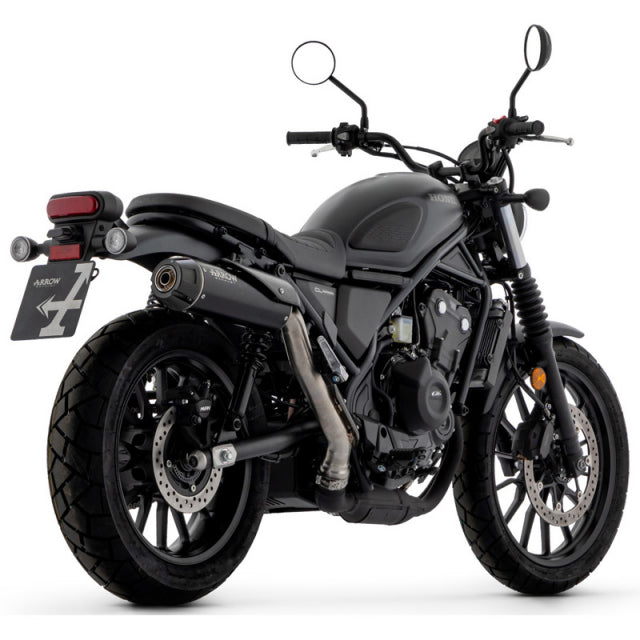 Escape deslizante Arrow 74513RB Rebel, nicromo oscuro, para Honda CL500 2023 74513RB