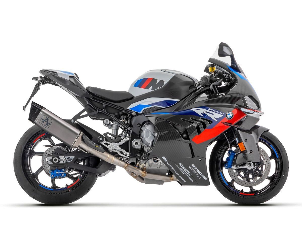 71204PTZ Sistema de escape completo Arrow Competition EVO-2 de titanio con colector de acero inoxidable para BMW S1000RR/M1000RR 2020-2024