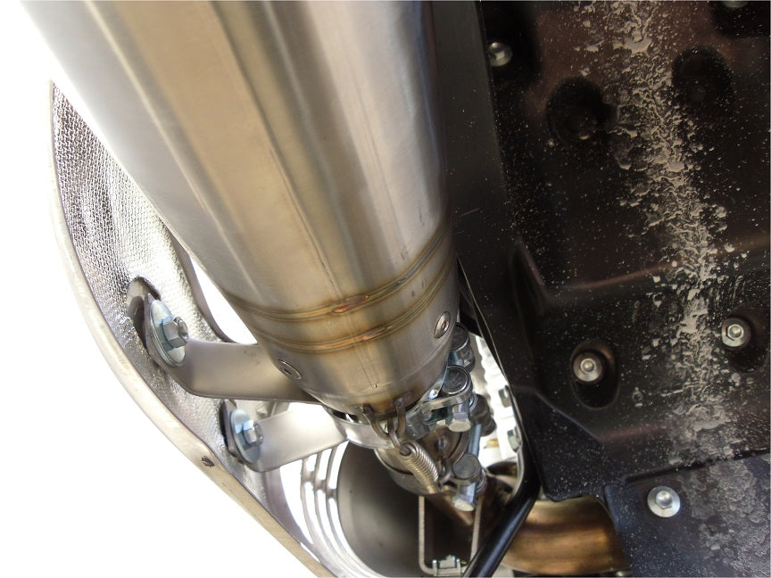 Husqvarna Te 630 E - Sms - Smr 2010-14 Exhaust GPR Double Slip-on Furore Nero