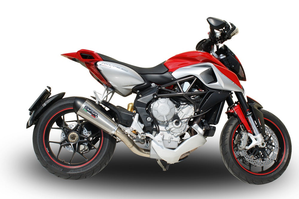 MV Agusta Rivale / Stradale 800 2014-2016 Exhaust GPR Slip-on Grand Prix Evo Titanium - photo 4