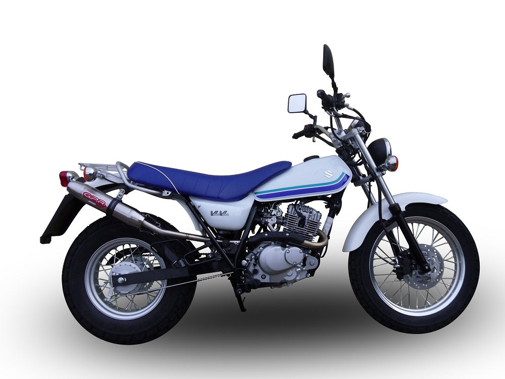 Suzuki Rv 125 Van 2003-2017 Exhaust GPR Slip-on Deeptone Inox