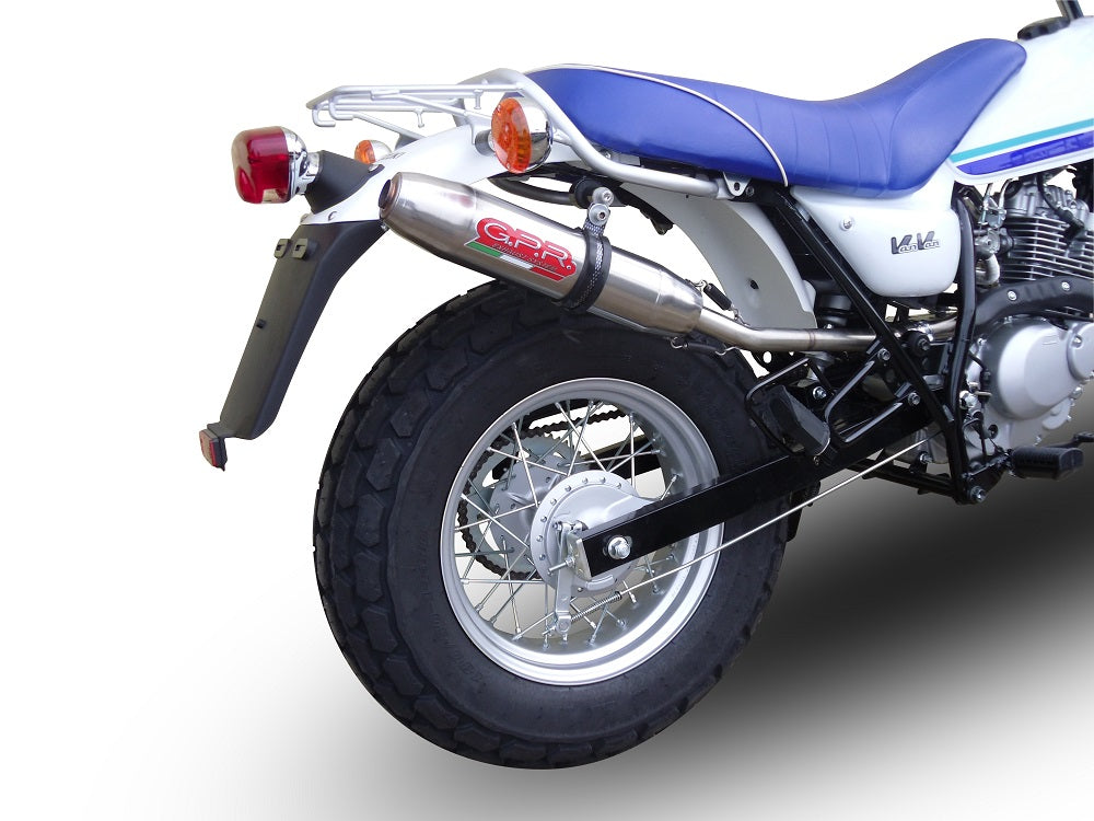 Suzuki Rv 125 Van Van 2003-17 Exhaust GPR Slip-on Deeptone Inox