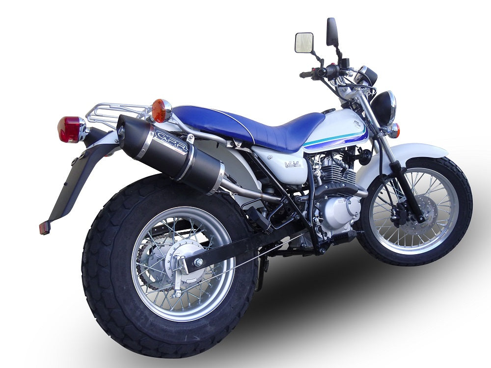 Suzuki Rv 125 Van Van 2003-17 Exhaust GPR Slip-on Furore Nero