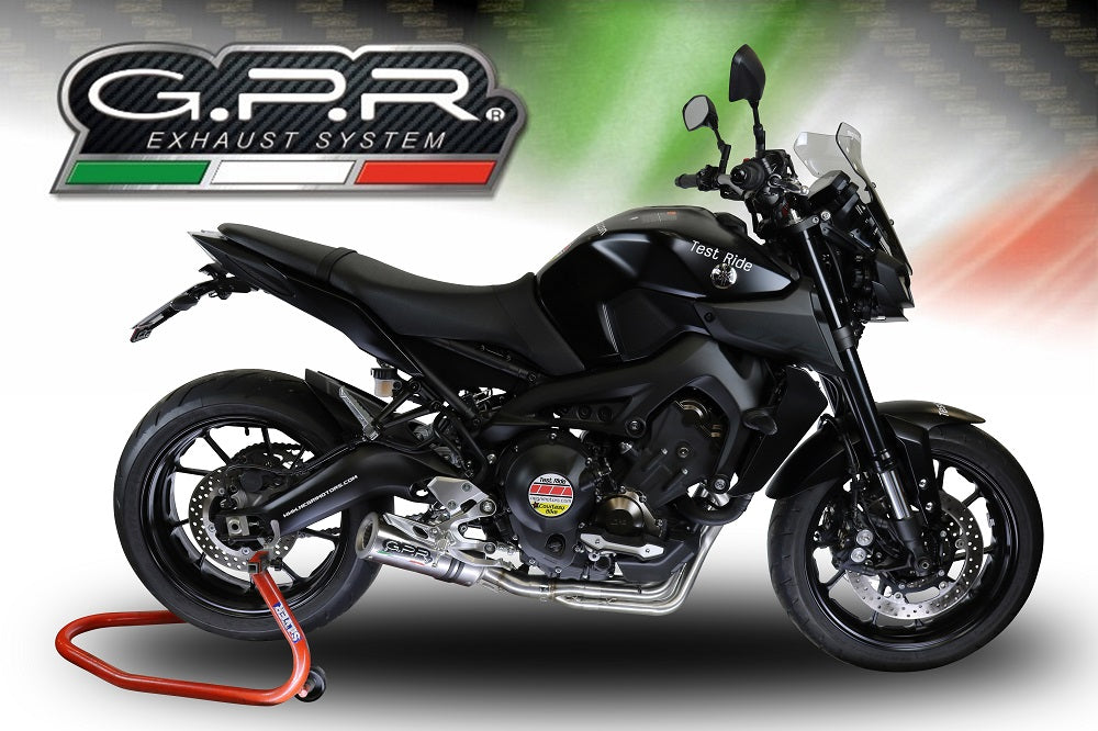 Yamaha Mt-09 Tracer 900 2017-2020 Exhaust GPR Full System M3 Inox